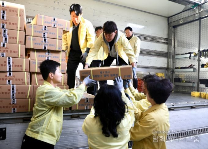 충북교육청, 도내 5개 시험지구 2026 수능 문답지 도착