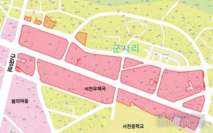 제1호 ‘서천읍 군사리 골목형상점가’ 지정