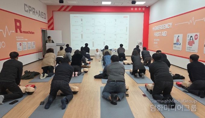 중대재해 예방' 위해 현업근로자 80명 안전체험 교육