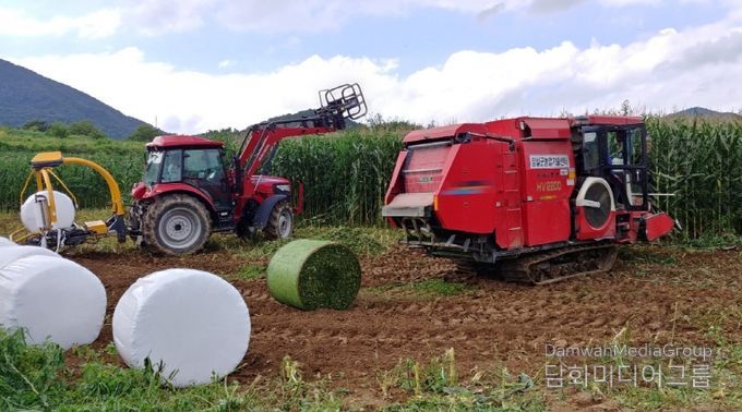 임실군, 하계조사료 수확 농작업 대행 완료