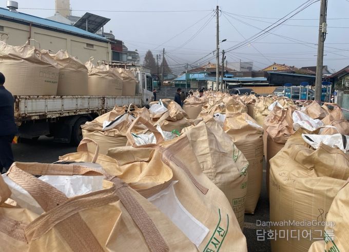 지난해 공공비축미곡 매입 현장