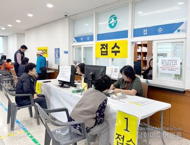 인플루엔자 무료 예방접종 9,340명 접종완료