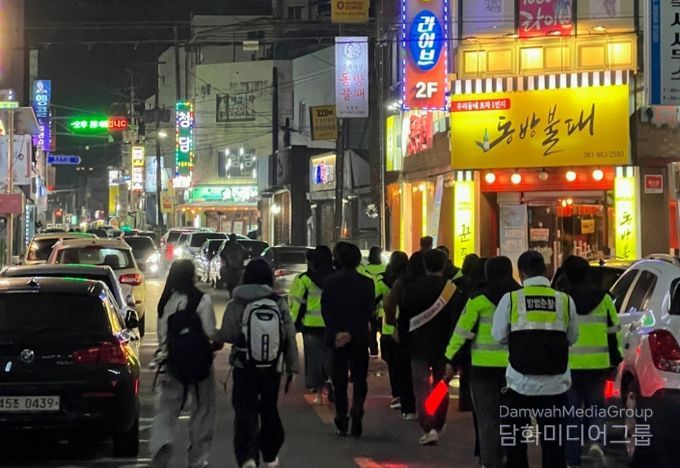 장흥군, 수능 직후 청소년 유해환경 합동점검