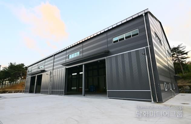 폐기물 전문 선별시설(선별기기 들어설 별동 전경)