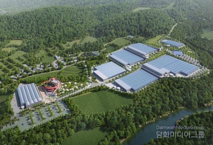 율건축 무주군 스마트팜 단지조성(실시설계) 2차_조감도_