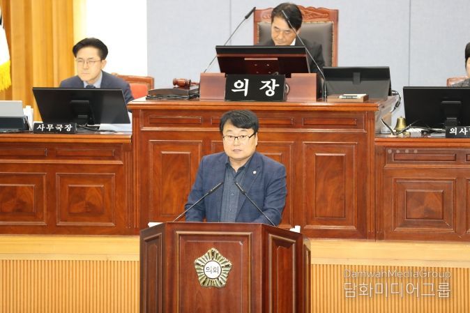 최덕종 남구의원, ‘자생단체 배가운동 지시 관련 구정질문 ’