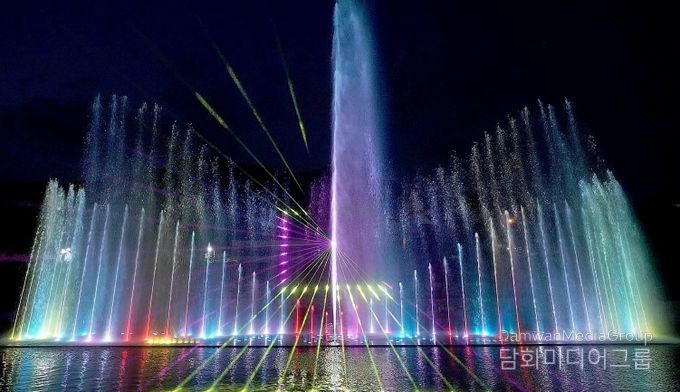 괴산자연울림 음악분수