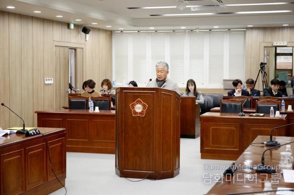 영광군의회 장기소 의원, 민간위탁 책임성 강화 위한 조례 개정안 대표 발의