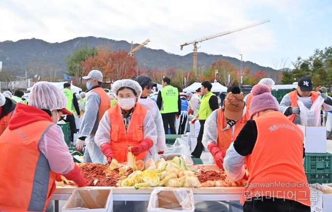 ‘2025 충남도 자원봉사 김장대축제’