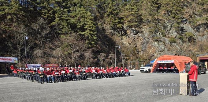 임실군, 2025년 산불 진화 통합 훈련 실시