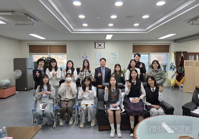 제천교육지원청, 학생참여위원회‘교육장과의 대화’시간 운영