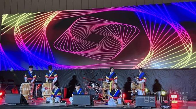 19일 전라남도교육청순천만생태문화교육원에서 ‘2025 청소년미래도전프로젝트 활동 나눔의 날’행사가 진행되고 있다.