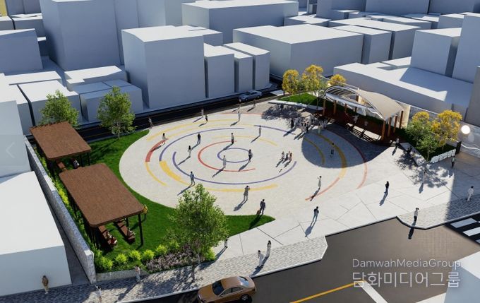 도심광장 새 이름 '새암달빛광장' 확정