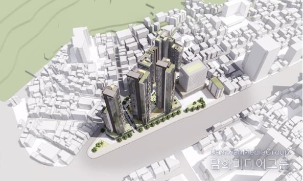 한강로1가(삼각맨션 일대) 조감도