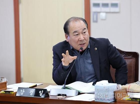 강정일 전남도의원, 수요 예측 빗나간 ‘고무줄 예산’...주먹구구식 재정운용 질타