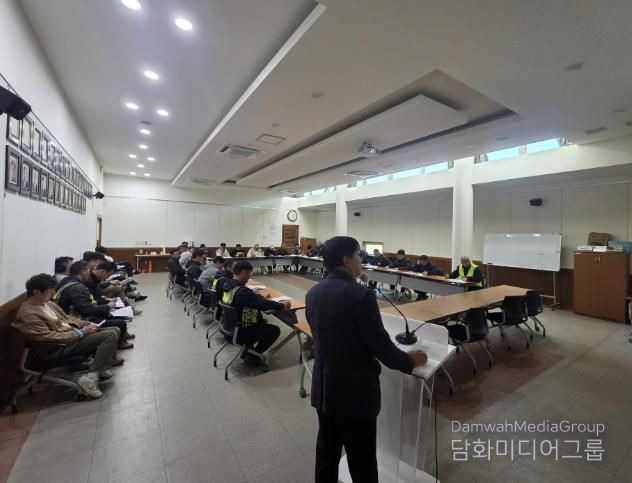 양평군, 겨울철 대비 제설작업 안전교육 실시