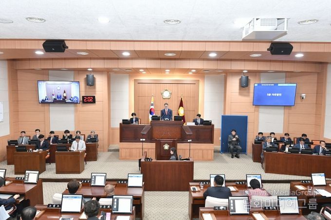 김해시의회 지난 임시회