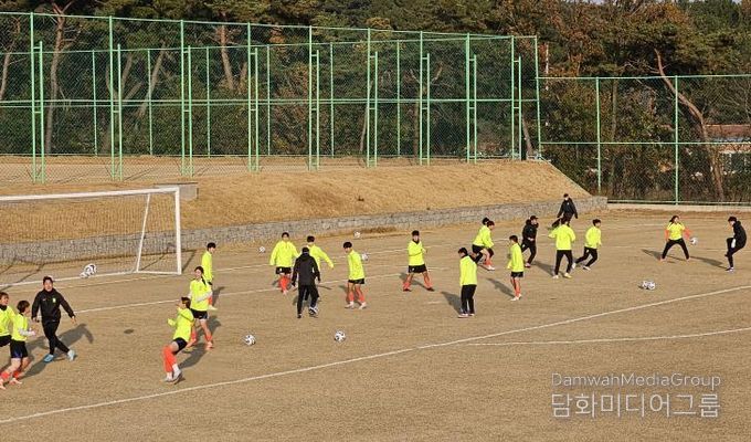 U-19 축구대표팀 훈련 사진