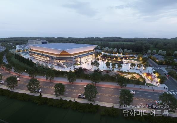 다목적 실내체육관 조감도