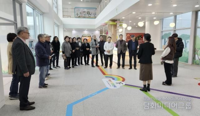 공약이행 평가 회의 및 현장 점검 모습