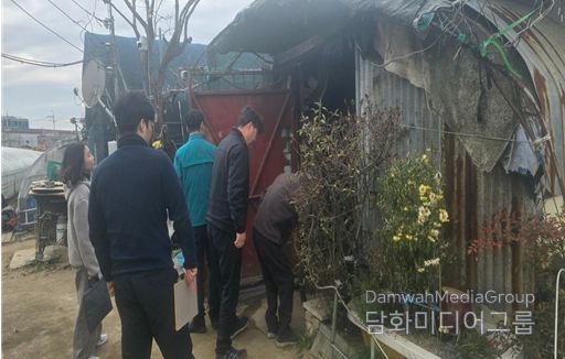 합동점검 사진(주거용 비닐하우스, 2025년 2월)