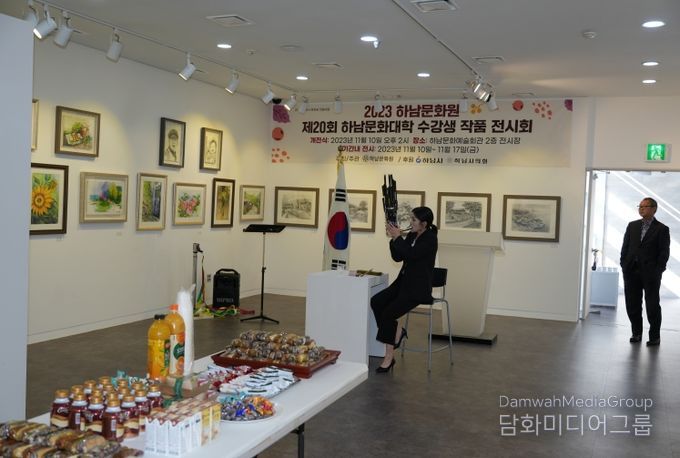 21회 하남문화원 문화대학 수강생 전시회 개최