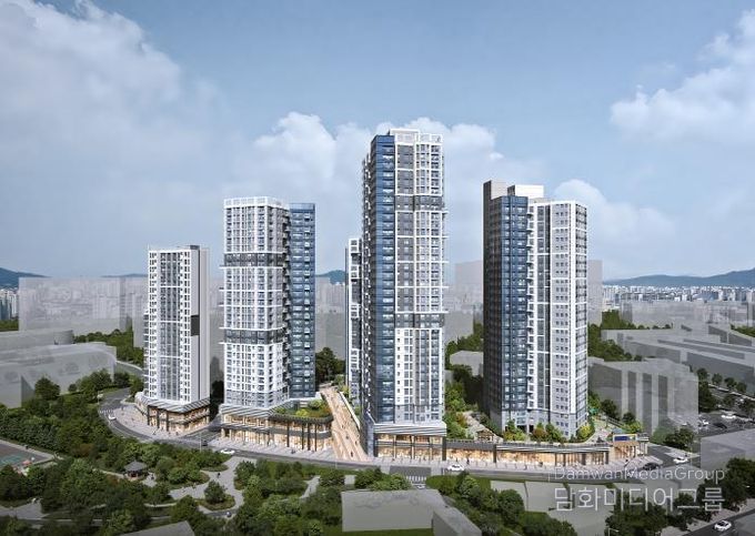 신길13재정비촉진구역 투시도