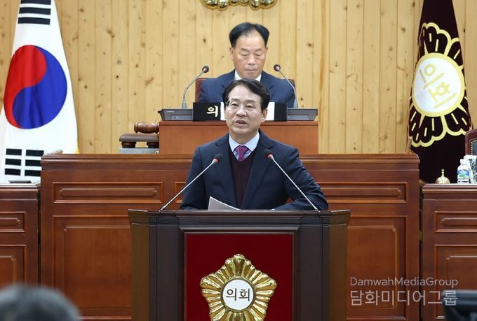 제317회 강진군의회 정례회(시정연설)