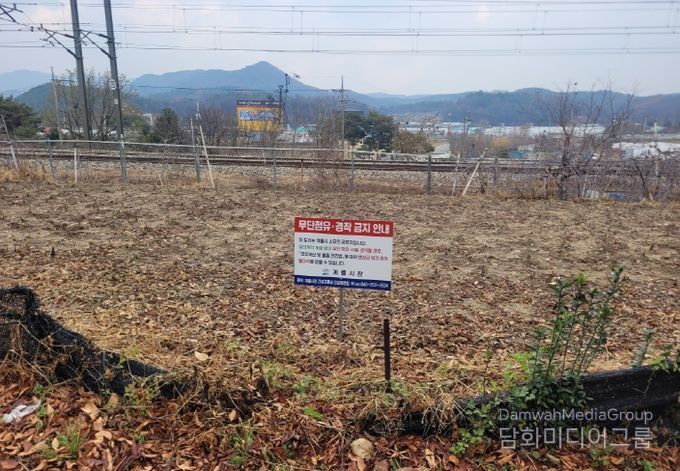 무단점유 일제정리