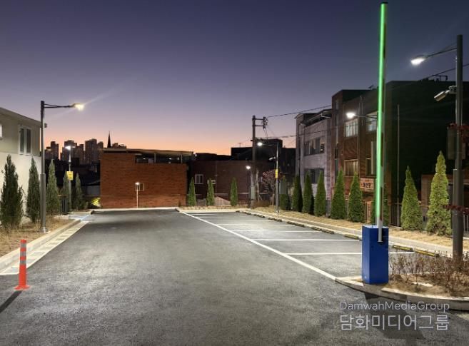 대구 서구,‘열차촌 공영주차장’ 야간 경관(후)