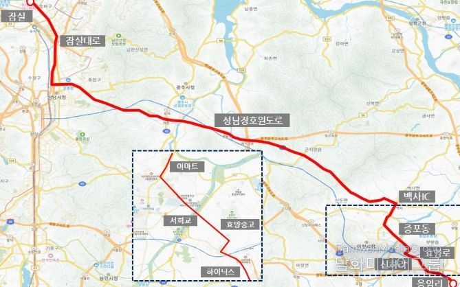 이천시, 부발 응암리~증포동~백사IC~잠실역 광역버스 신설 확정