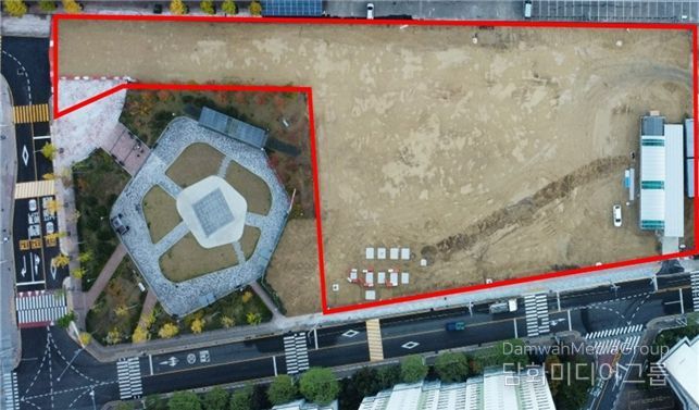 현장사진(부산광역시 최대규모 우수저류시설 V=35,000㎥)