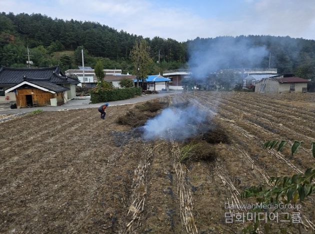 강릉시, 동절기 맞이 영농폐기물 불법 소각 집중 단속