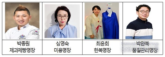 ‘2025년 충청북도 명장’ 4인 선정