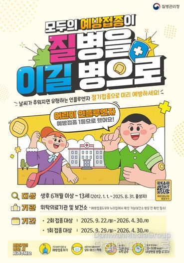 어린이 독감 확산…중증화 예방엔 예방접종 최선