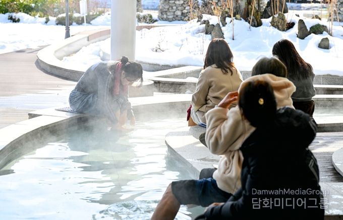 속초시 척산족욕공원, 12월 1일부터 휴장 돌입