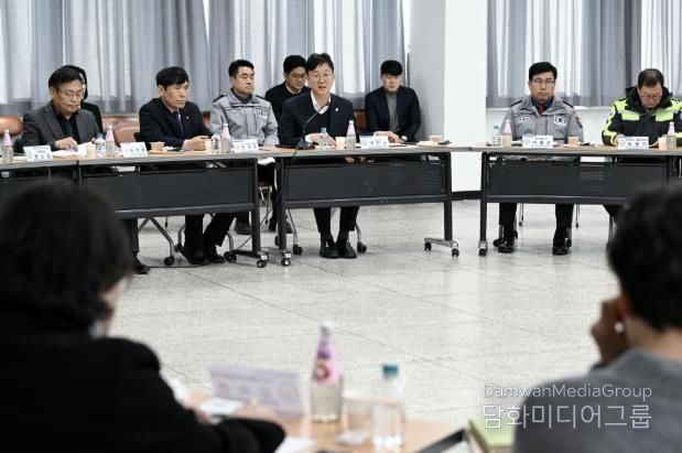 이민근 안산시장이 1일 열린 '2025년 외사치안협력위원회 정기회의'에서 발언하고 있다.