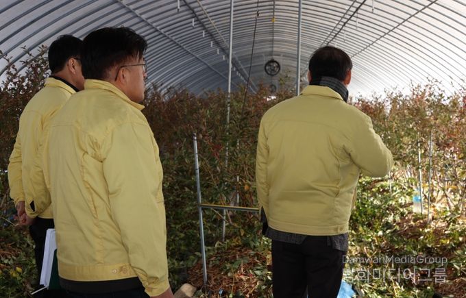 진안군, 겨울철 자연재난 대비 현장 점검 실시