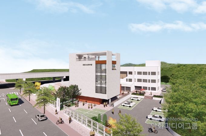 유성구노인복지관 별관 조감도