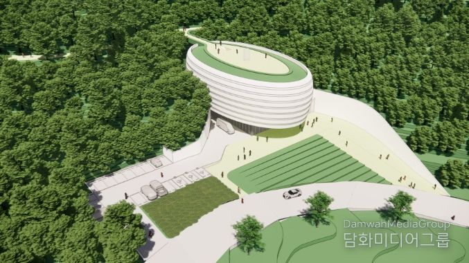 남원도자전시관 조감도