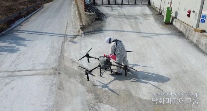 홍성군, 하늘·땅 입체방역으로 AI 발생 제로화