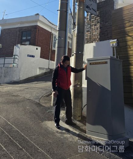 노윤상 의원, 삼양동. 삼각산동. 겨울철 결빙 취약구간 열선 설치 완료 보고