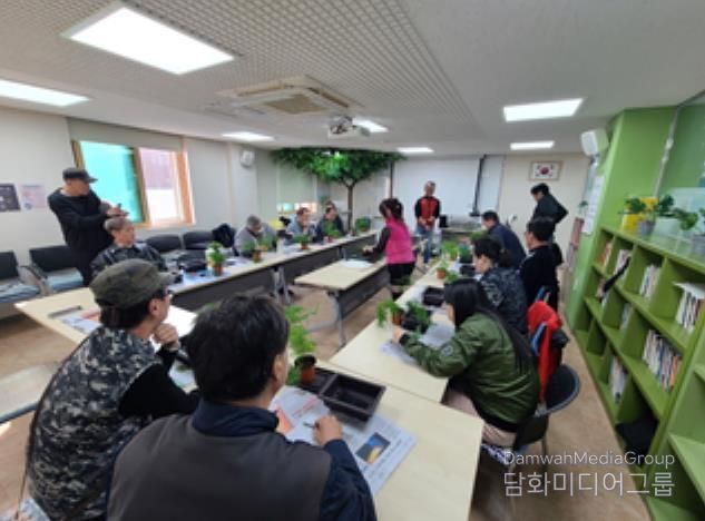 서울강북지역자활센터 디딤돌사업단의 프로그램이 진행되고 있다