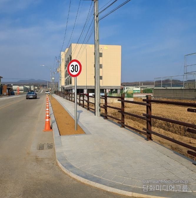 의성군, 도시계획도로 노후 인도 정비.