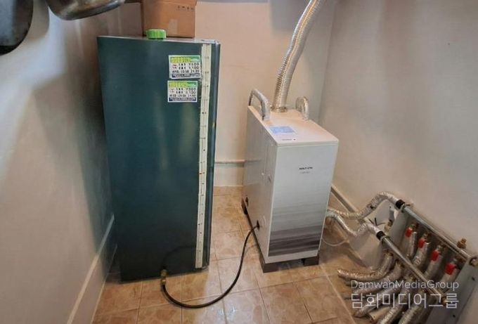 경로당 보일러 교체 사진