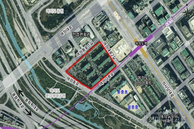 위치도 (영등포구 여의도동 28 일대)