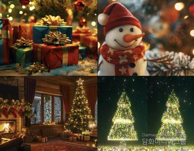 홍성군, 초대형 크리스마스 미디어 쇼 '점등'