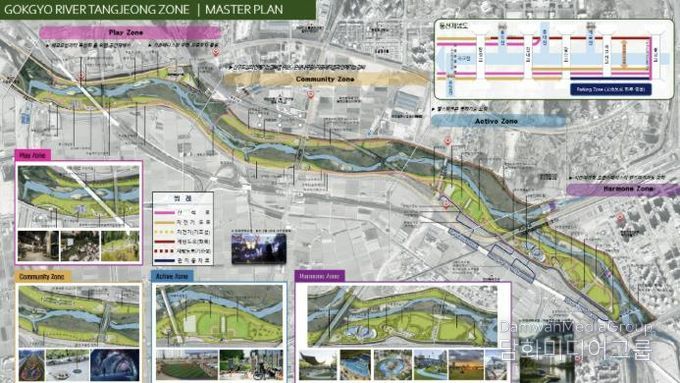 곡교천 탕정지구 연계사업 마스터플랜