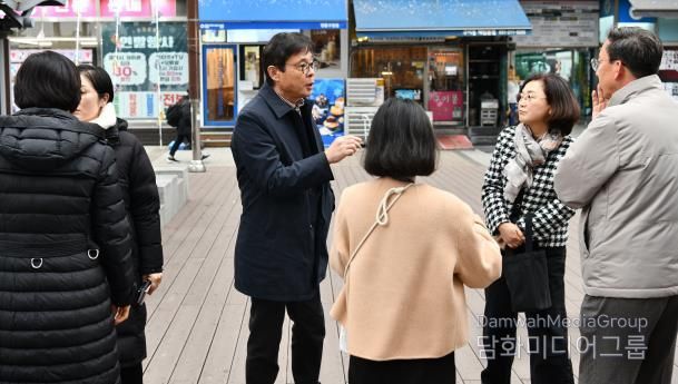새빛만남 수원 마음을 듣다. 건의사항 반영… 보도블럭·수목 플랜터·가로등 분전함 등 정비 계획