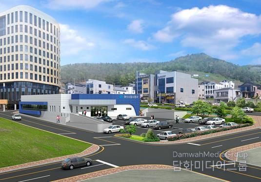 여수시 웅천 임시청사 조감도